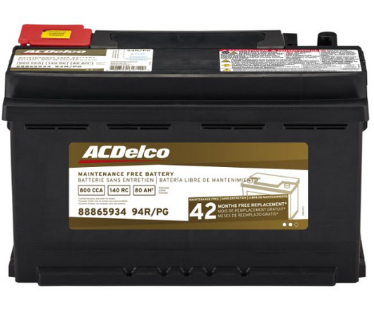 ACDELCO 94R/PG CCA 790