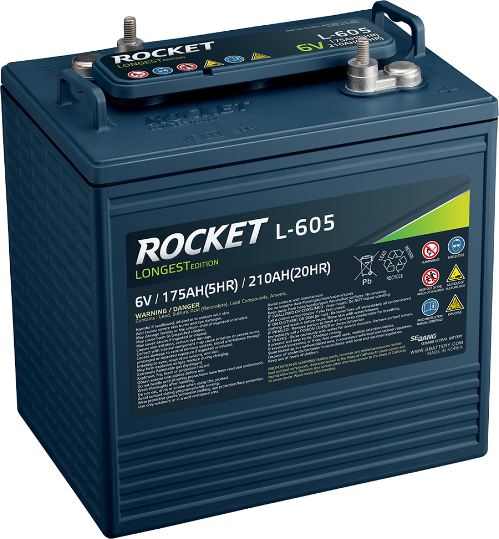 Rocket L-605 6v 210Ah | GC2