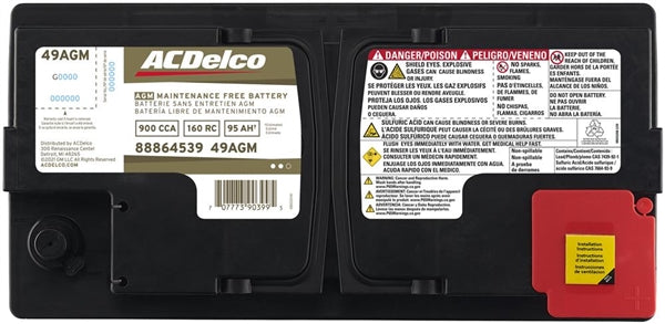 ACDELCO 49AGM (H8)
