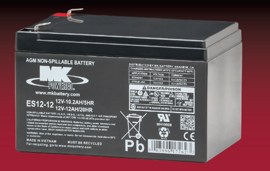 MK Battery ES12-12 | 12v 12Ah