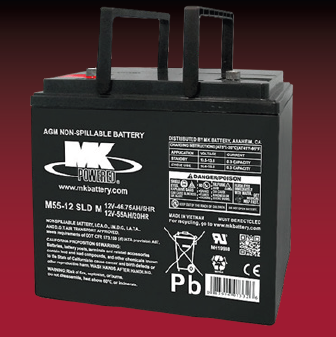 MK Battery M55-12 M6 | 12v 55ah