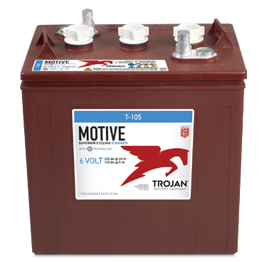 Trojan T-105 GC2 Lead Acid 6v 225ah